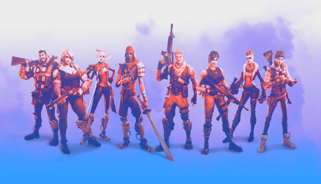 A scene from Fortnite used to represent EPic Global esports agency