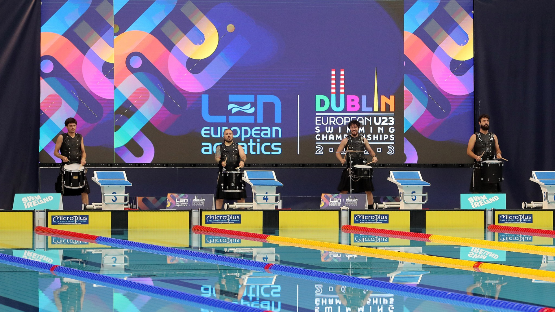 LEN European Aquatics Brand 2023 Dublin by branding sport