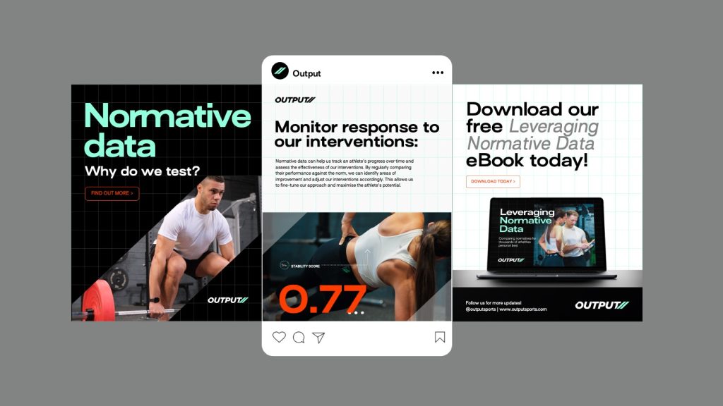 Sports tech design agency at branding sport